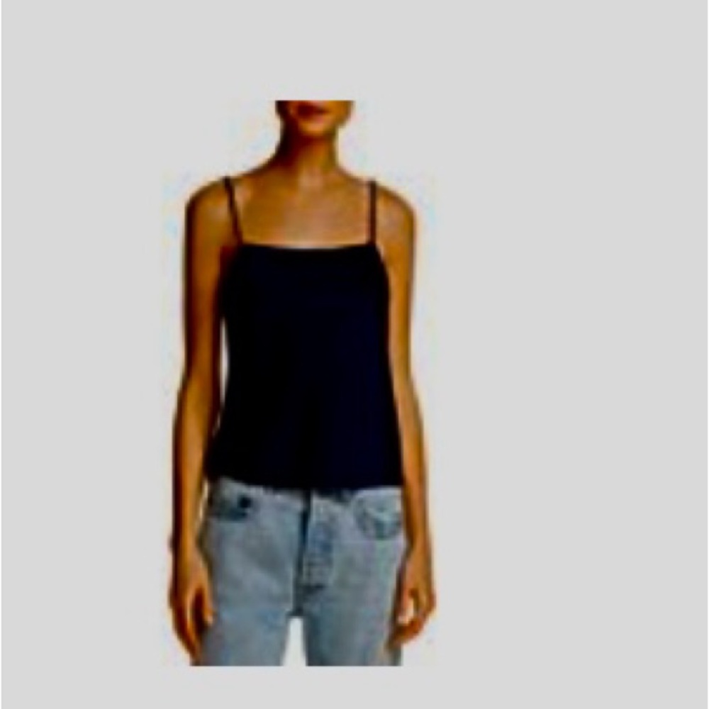 NWT Alice & Olivia Harmon navy camisole Sz S